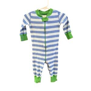 Hanna Andersson Striped Sleeper, VGUC, Sz 60cm (6-9mo) (AA)